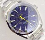 Swiss Omega Seamaster Aqua Terra 15,007 Gauss Blue Face Watch